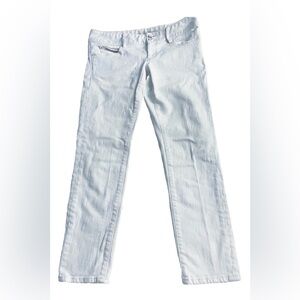 Lilly Pulitzer White Skinny Jeans Women’s Size 4 Stretch Denim